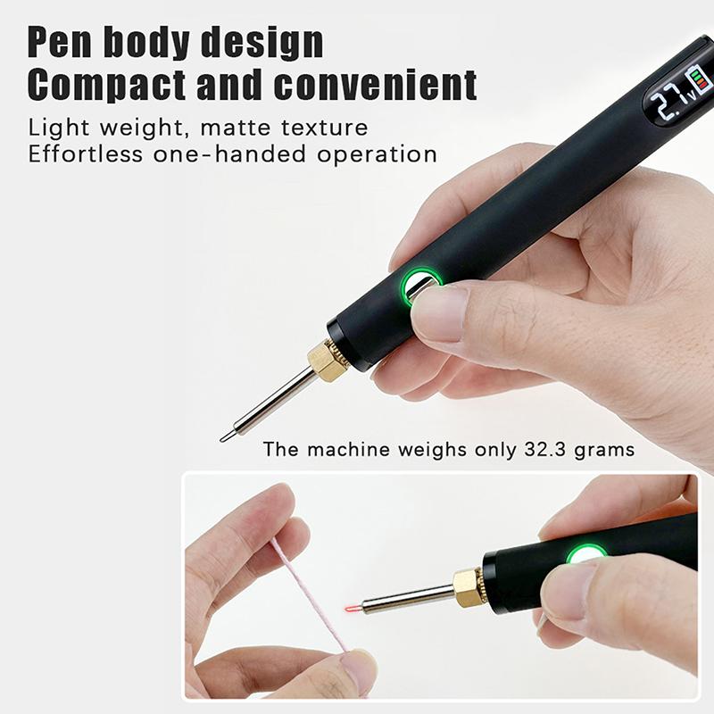 Electronics Repair Kit With Soldering Iron - Kit Pena Solder Mini - Tegangan