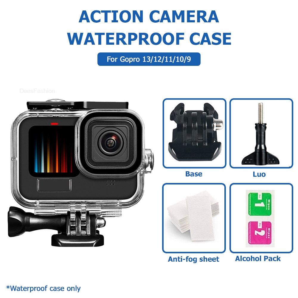 Gopro Action Camera Hero 12 Black - Casing Tahan Air untuk GoPro Hero