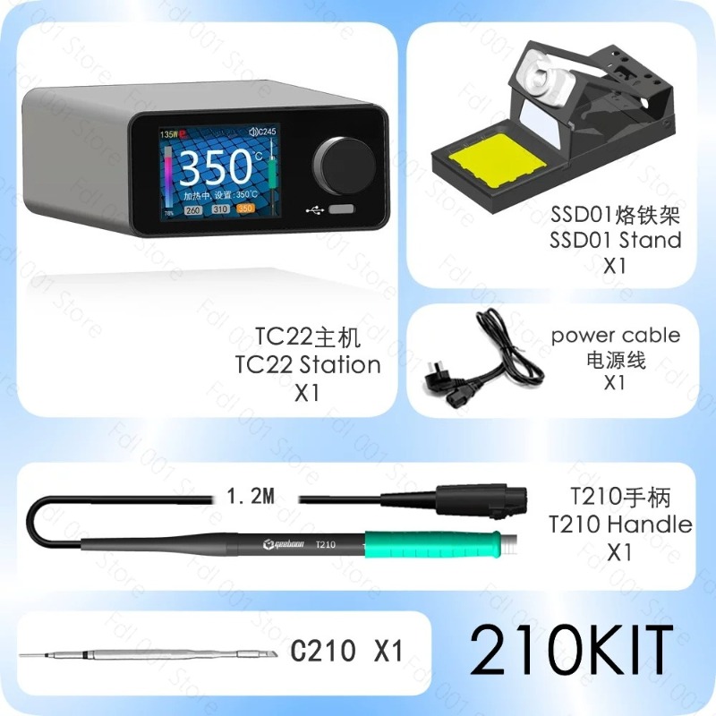 Kit Stasiun Solder 240W dengan - Electronics Repair Kit With Soldering Iron ulasan dan harga